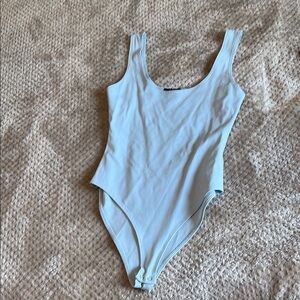 Forever 21 Sky Blue Bodysuit